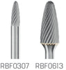 HM-Kleinfrässtift PFERD, Rundbogenform Z=5