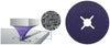Fiberscheibe 3M, 1182 C, Ø 115 mm