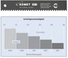 Maschinensägeblatt KOMET, HSS VP-7 variable Zahnung