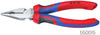 Spitz-Kombizange KNIPEX, verchromt, mit Mehrkomponenten-Hülle