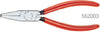 Flachzange KNIPEX, poliert, Griffe kunststoffüberzogen