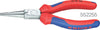 Rundzange KNIPEX, verchromt, mit Mehrkomponenten-Hülle
