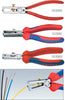 Abisolierzange KNIPEX, verchromt mit Mehrkomponentenhülle