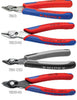 Elektronik-Seitenschneider KNIPEX, mit Mehrkomponentenhülle
