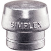Ersatzeinsatz HALDER, Weichmetall (silber)