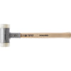 Nylonhammer HALDER, SUPERCRAFT rückschlagfrei mit Hickory-Stiel und auswechselbaren Einsätzen
