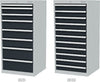 Schubladenschrank PRETEC, 8 bzw. 11 Schubladen