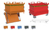 Mini-Klappbodenbehälter BAUER,  MSB 150, feuerverzinkt