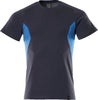 T-Shirt ACCELERATE MASCOT, T-Shirt, Premium, schwarzblau/azurblau