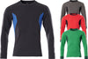 Sweatshirt ACCELERATE MASCOT, Premium Performance, dunkelanthrazit/schwarz