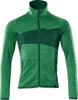 Fleece jacket ACCELERATE fleece sweater, grass green/green 49223XL