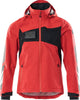 Hardshelljacke ACCELERATE MASCOT, Hardshelljacke, verkehrsrot/schwarz