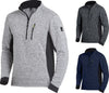 Strick-Fleece-Troyer FHB, PATRICK, marine/schwarz