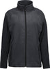 Microfleece-Damenjacke ID, Microfleece-Damenjacke, grau