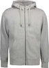 Full Zip Hoodie ID, Full Zip Hoodie Core, grau-meliert