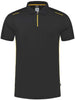 Poloshirt TRICORP, Accent, schwarz/gelb