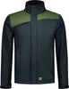 Softshelljacke TRICORP, Bicolor mit Quernaht, dunkelgrau/oliv