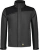 Softshell jacket bicolor with cross seam, dark grey/black 33017XL