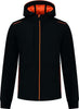 Softshelljacke TRICORP, Accent, mit Kapuze, schwarz/orange