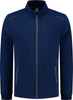 Sweatjacke TRICORP, Accent, dunkelblau/oliv