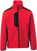 Softshelljacke PAYPER, GALWAY, rot/schwarz