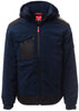 Softshelljacke PAYPER, PERFORMER PAD, marineblau/schwarz
