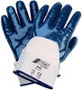 Nitril-Handschuh NITRAS, blau mit Stulpe