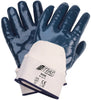 Nitril-Handschuh NITRAS, blau mit Stulpe