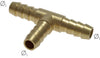 T-Schlauchverbinder NEUTRAL, aus Messing