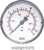 Manometer NEUTRAL, waagerecht