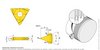 simturn E12 Wendeschneidplatte E12.0223.30JX600, SIMTEK ADQ4