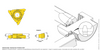 simturn E3 Wendeschneidplatte TE3.SA06.01MRX600, SIMTEK AVF7