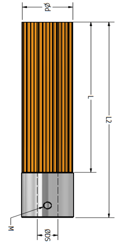 UFIBER Flächenbürste Ø25 mm Körnung 800