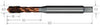 CoroTap™ 300 spiralgenuteter Gewindebohrer mit Schälanschnitt SANDVIK, T300-XM100DA-M3.5   C110