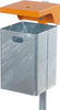 Abfallsammler NEUTRAL,  50L vzk.+pulverb.,m.Ascher OR