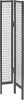 Vario-Eckelement NEUTRAL,  Trennwandsystem Vario B480/480xH2200mm RAL7037 Drahtgitter