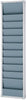 Planungstafel EICHNER,  einreihig 315 x 1.282 mm 10 Schienen, A 4 grau