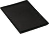Auflagedeckel LA-KA-PE,  schwarz für VTK / D600A schwarz B600xT400 mm VE 4 Stk. LA-KA-PE