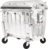 Müllcontainer NEUTRAL,  verz. 1,1 cbm m.Kindersich