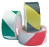 Bodenmarkierband COBA,  PVC 50 mm x 33 m weiß/rot COBA