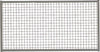 Aufsatzelement NEUTRAL,  Trennwandsystem Vario B1480xH750 mm RAL 7037 Drahtgitter