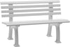 Gartenbank NEUTRAL,  IBIZA 2-Sitzer Länge 1200 mm weiß Blome