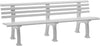 Gartenbank NEUTRAL,  JUIST 4-Sitzer Länge 2000 mm weiß Blome