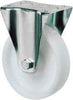 Bockrolle BS ROLLEN,  150mm L410.B10 Platte,Kst.weiß,RL L410.B10.150 BS ROLLEN