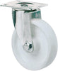 Lenkrolle BS ROLLEN,  150mm L400.B10 Platte,Kst.weiß,RL L400.B10.150 BS ROLLEN