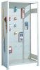 Rückwand META REGALBAU,  CLIP L1300 H3000 Euroloch grau META