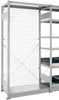 Rückwand META,  CLIP 2900x900 mm Draht verz. META