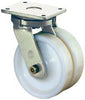 BS ROLLEN, Dopp-Lenkr.150mm S100.B15Platte,Kst.weiß,KL S100.B15.151 BS ROLLEN