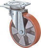 Lenkrolle BS ROLLEN,  100mm N120.B90 Pl.,Polyure Guss,KL,Fest N120.B90.102 BS ROLLEN