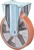 Bockrolle BS ROLLEN,  100mm N110.B90 Platte,Polyure Guss,KL N110.B90.102 BS ROLLEN